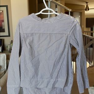 J Crew Boat Neck striped blouse